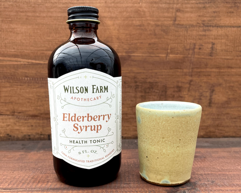 Ceramic Shot Glass + Health Tonic Set